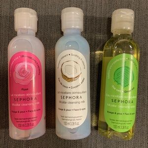 3 pack micellar cleansing milk